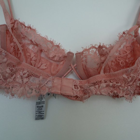 La Perla Blush Lace Balconette Bra (Size 34B) - Picture 2 of 6